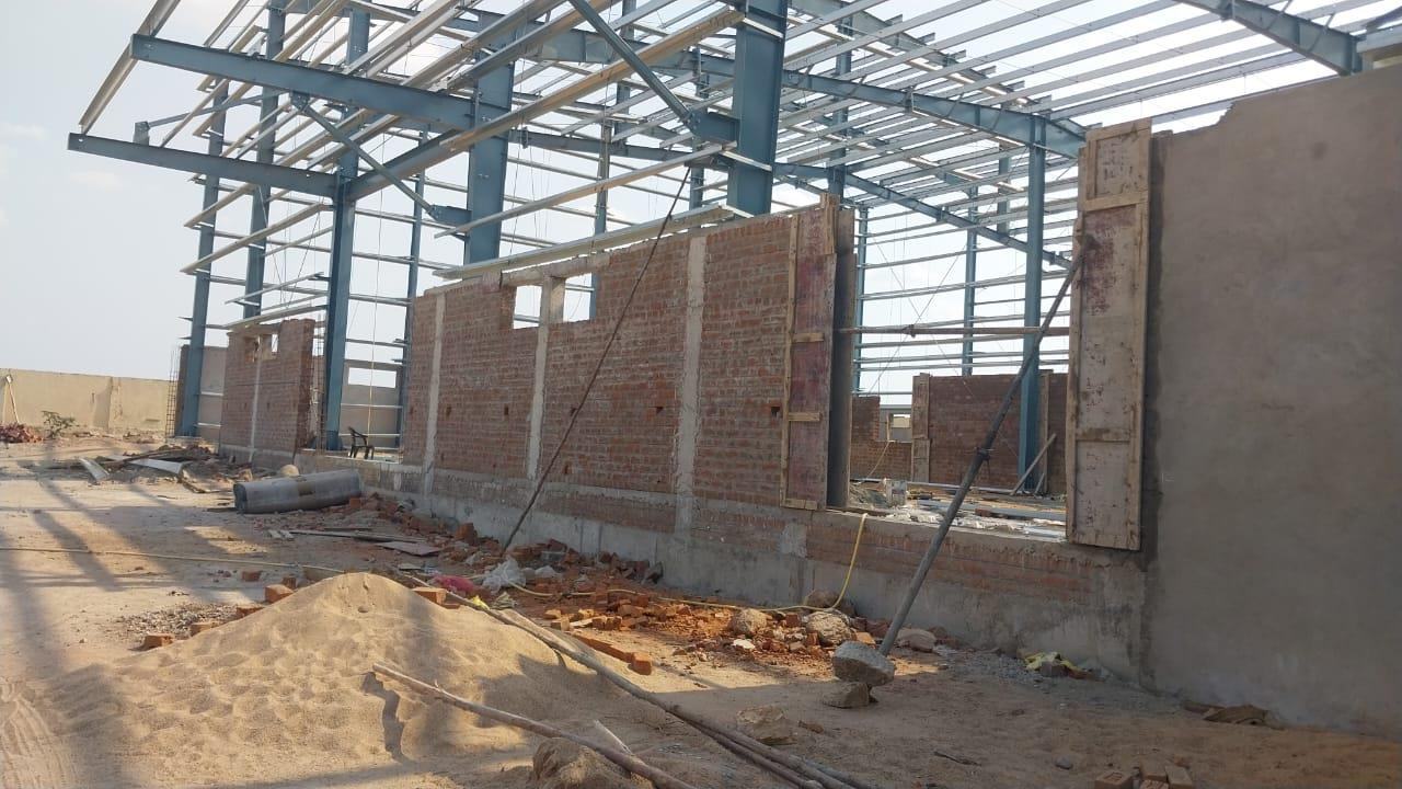 Industrial PEB shed at Warangal