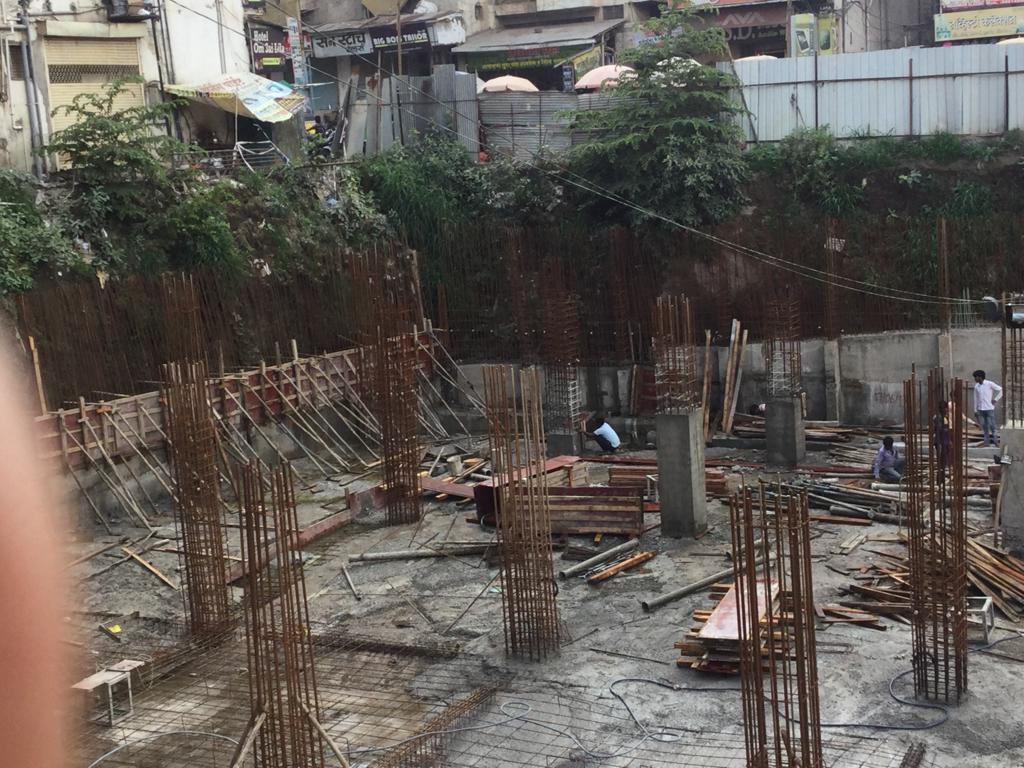 Vasant Bhawan construction
